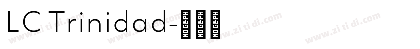 LC Trinidad字体转换